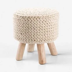 Lulu And Georgia Petit Trou Stool Curved + Rounded