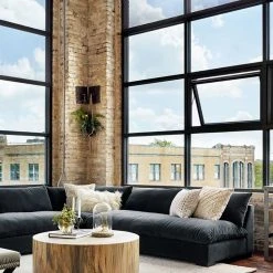 Lulu And Georgia Decima Sectional Sofa New