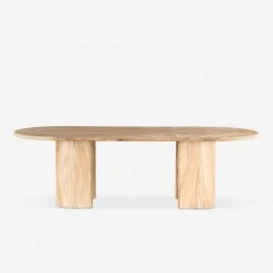 Lulu And Georgia Nausica Oval Dining Table Curved + Rounded