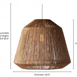 Lulu And Georgia Earth Tones Walid Pendant Light 9 Lulu And Georgia Earth Tones Walid Pendant Light